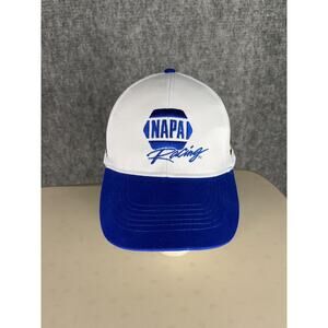NAPA Hat Nascar Racing Chase Elliot 9 Ball‎ Cap Adjustable Strap Blue White